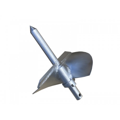Cap forare cu doua taisuri pentru foreza industriala orizontala 130 mm Cap forare cu doua taisuri pentru foreza industriala orizontala 130 mm